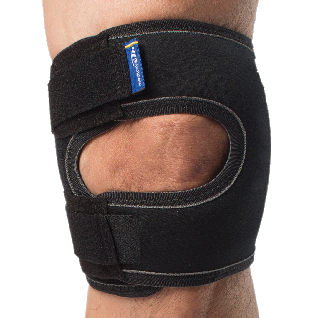 Patella subluxation brace - low-profile support for daily wear