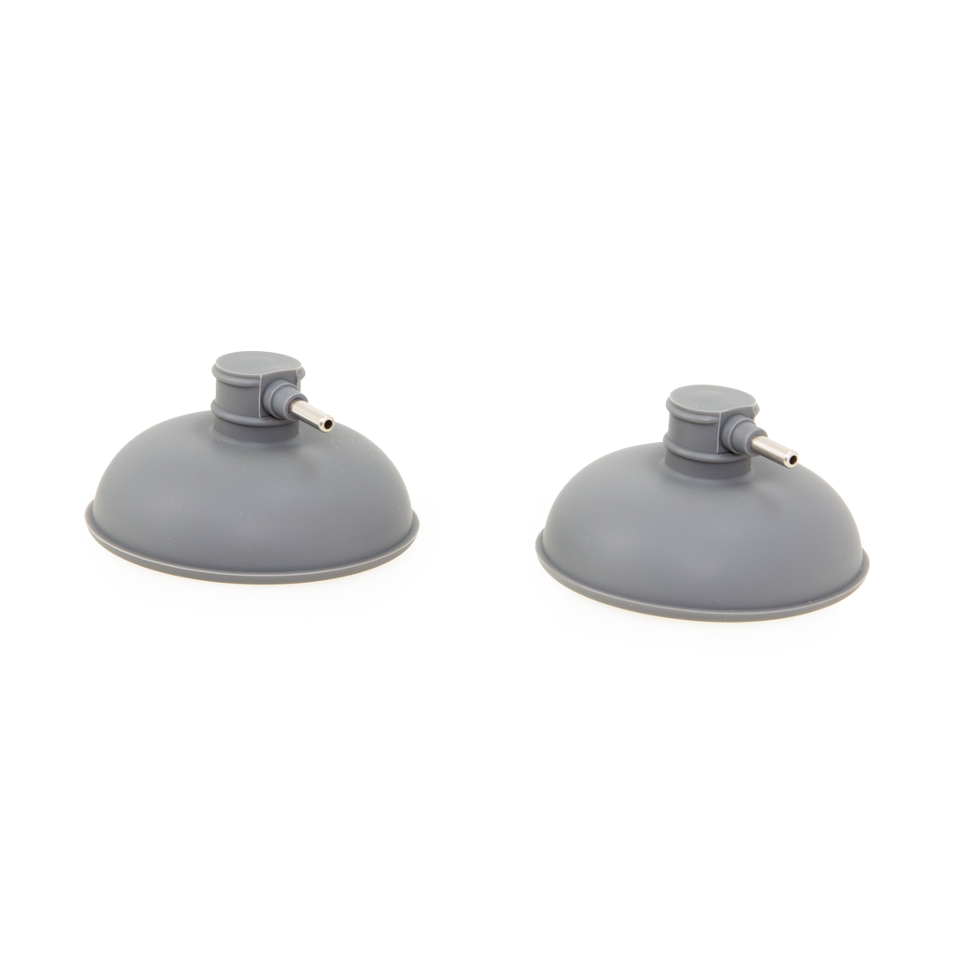 Nu-Tek Vacuum Electrodes 60mm, Pack of 2 - Trusted Replacement for Electrotherapy Devices