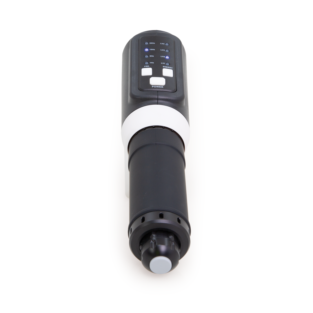 Portable shockwave handpiece kit — cordless handheld device