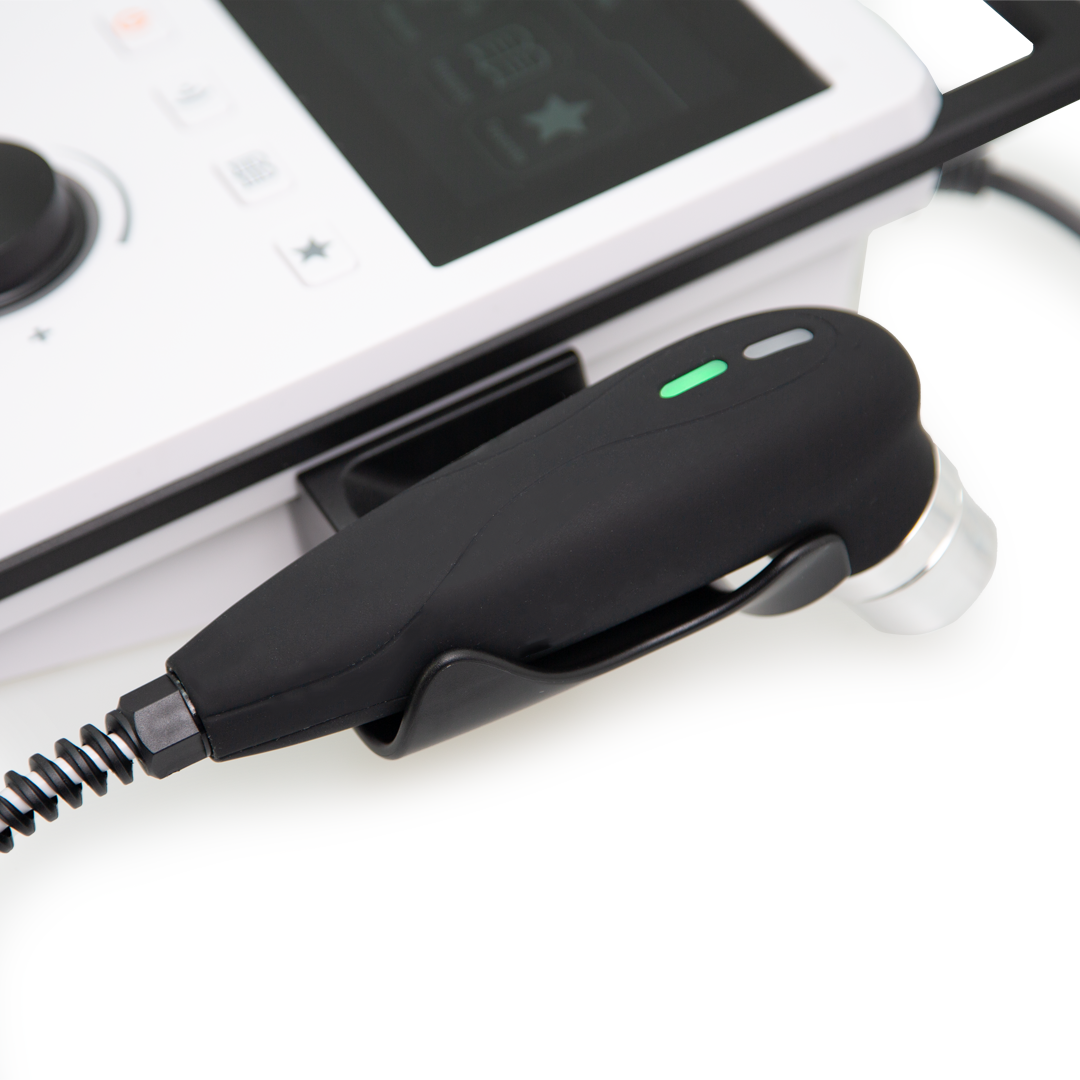 SonicLite ultrasound — dual-frequency handheld unit