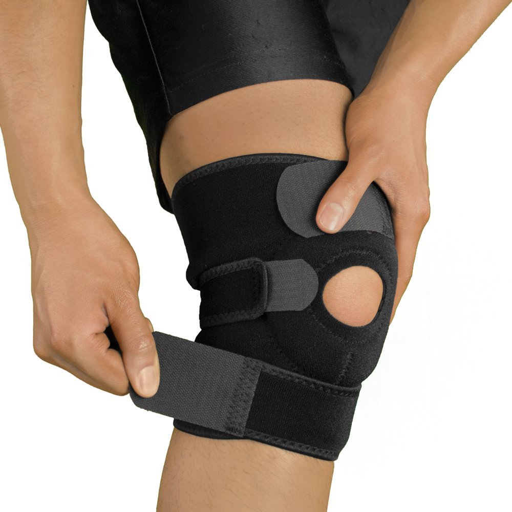 Premium Knee Brace Support for Arthritis & Injury Recovery - Open Patella Design with Adjustable Neoprene Comfort