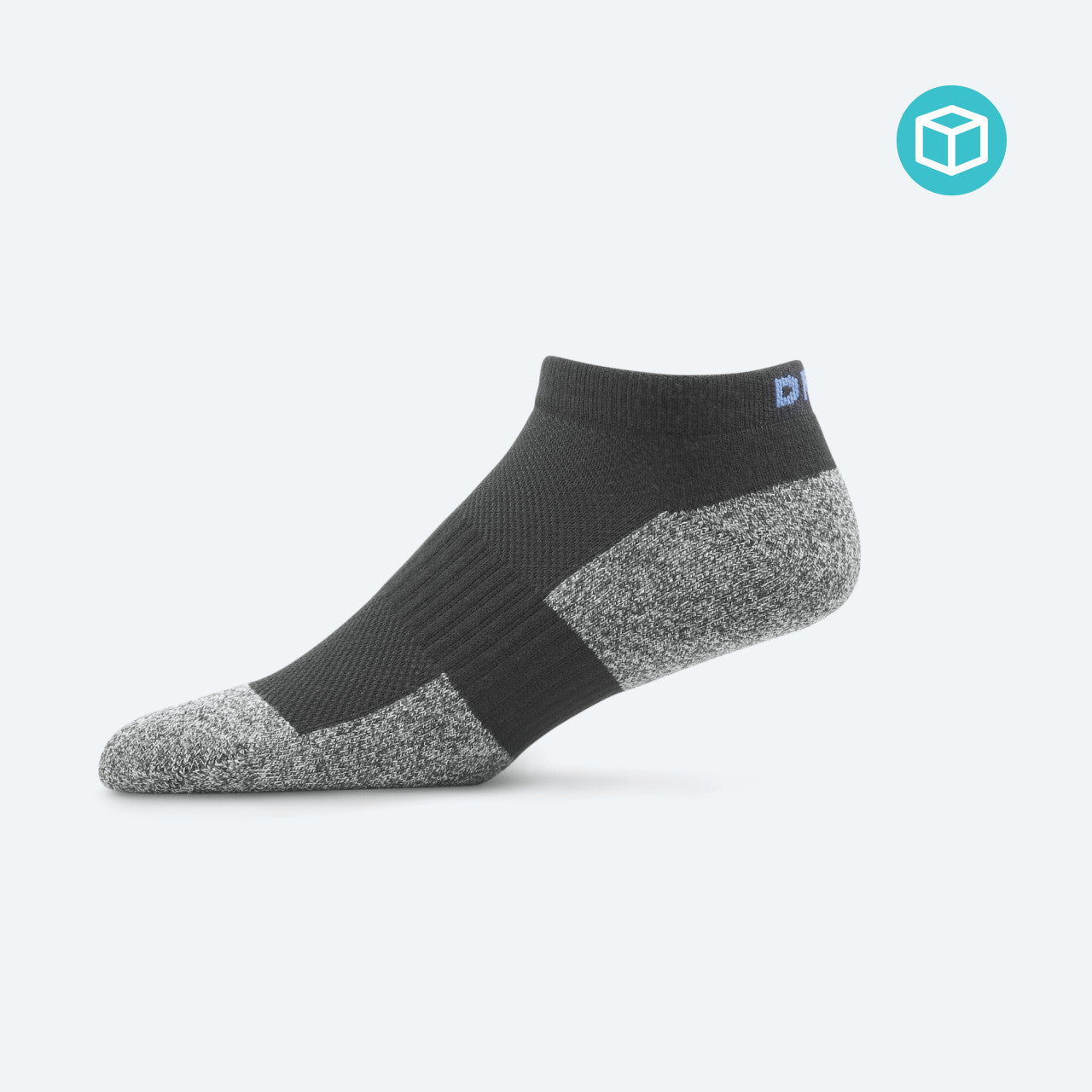 Dr Comfort No Show Socks Medium White