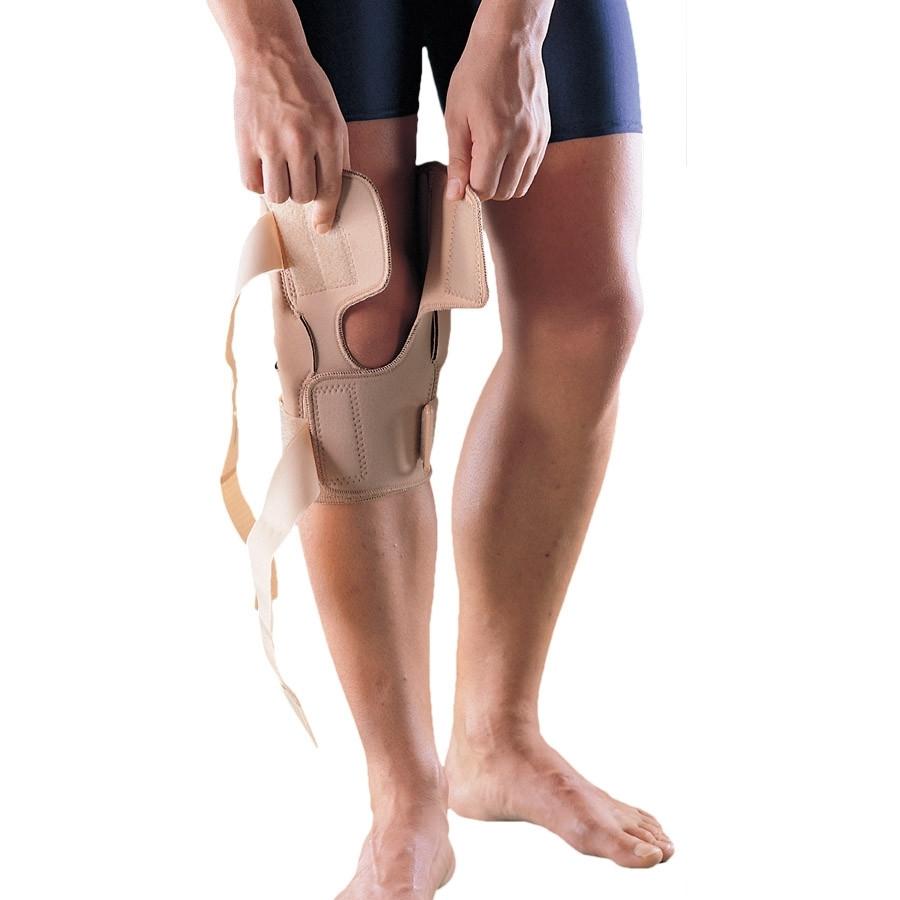 Post Operative Knee Support, Adjustable Hinged Brace
