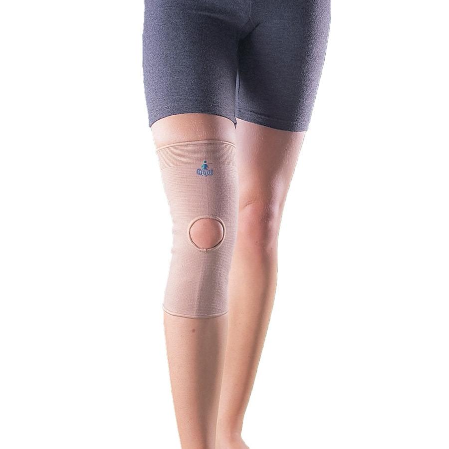 Open patella knee support – neoprene compression for mild support