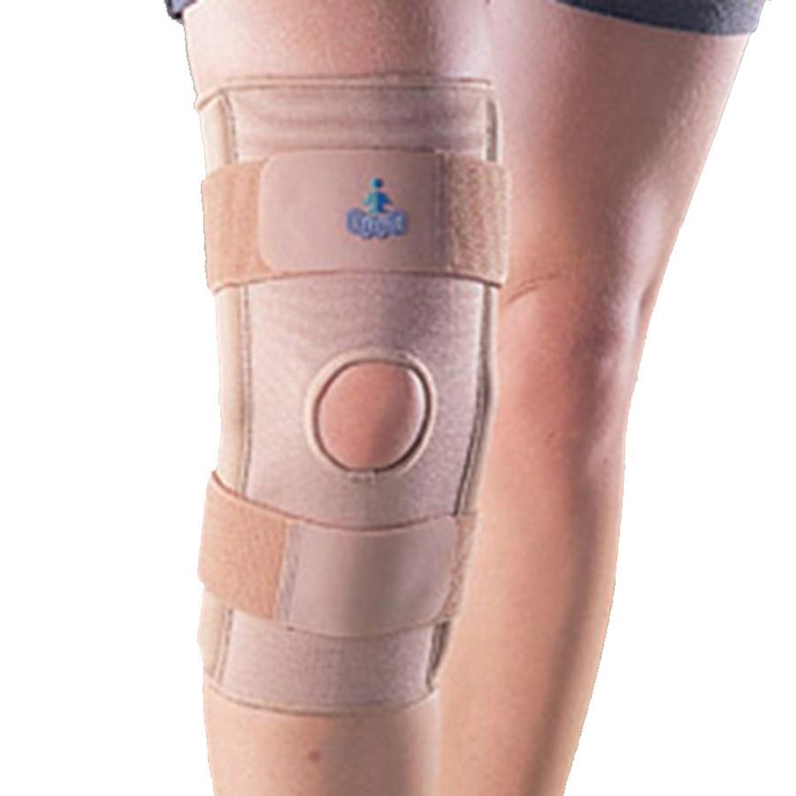 OPPO Hinged Knee Support (Hinged Stabilizer, 4‑Strap Adjustable)