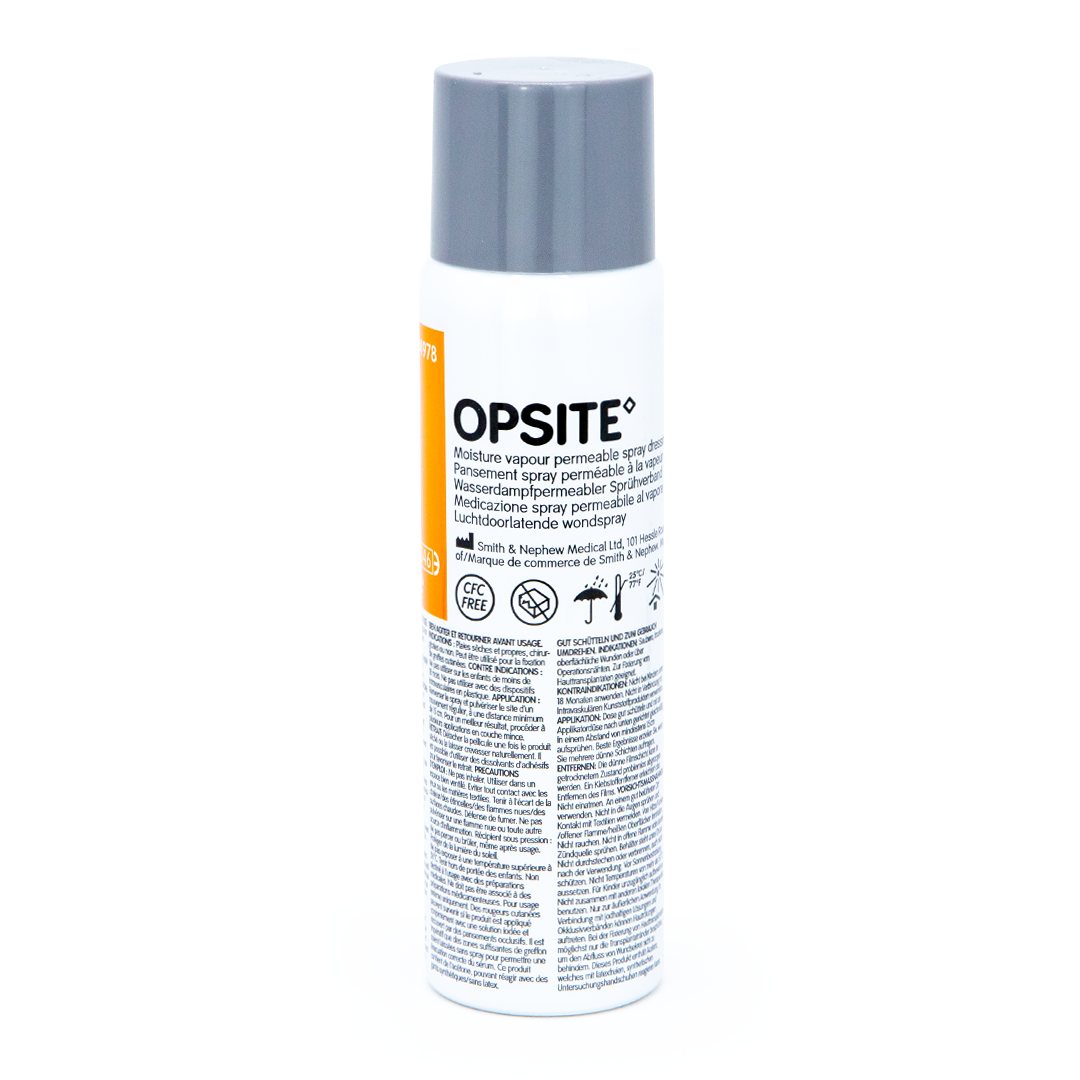 spray dressing – clear waterproof protective film for skin
