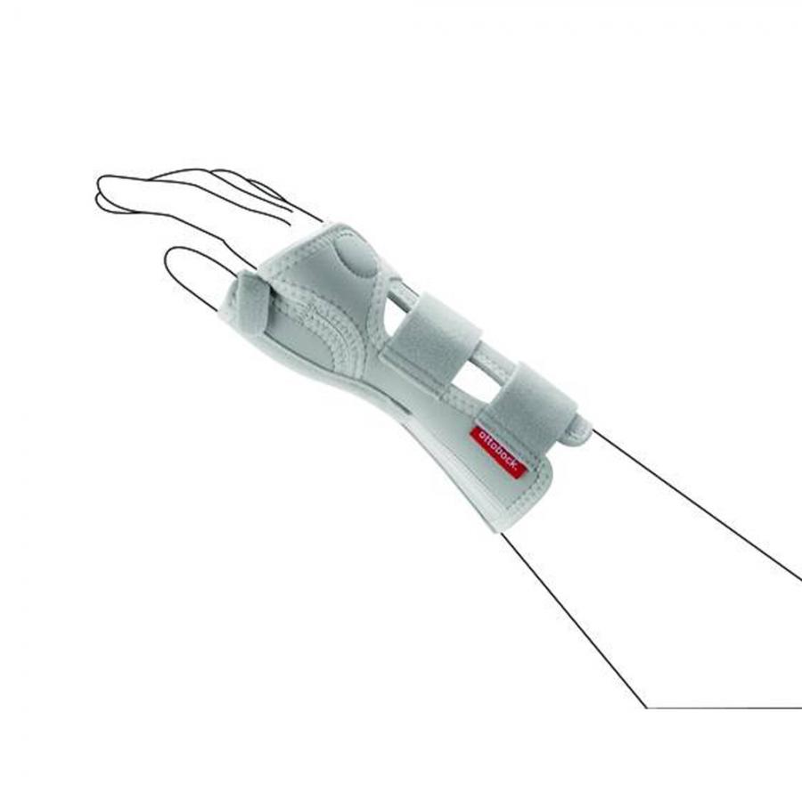 Thumb support with adjustable fit and breathable 3D fabric