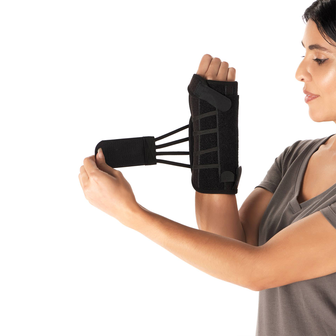 Wrist brace – universal adjustable support for wrist and hand