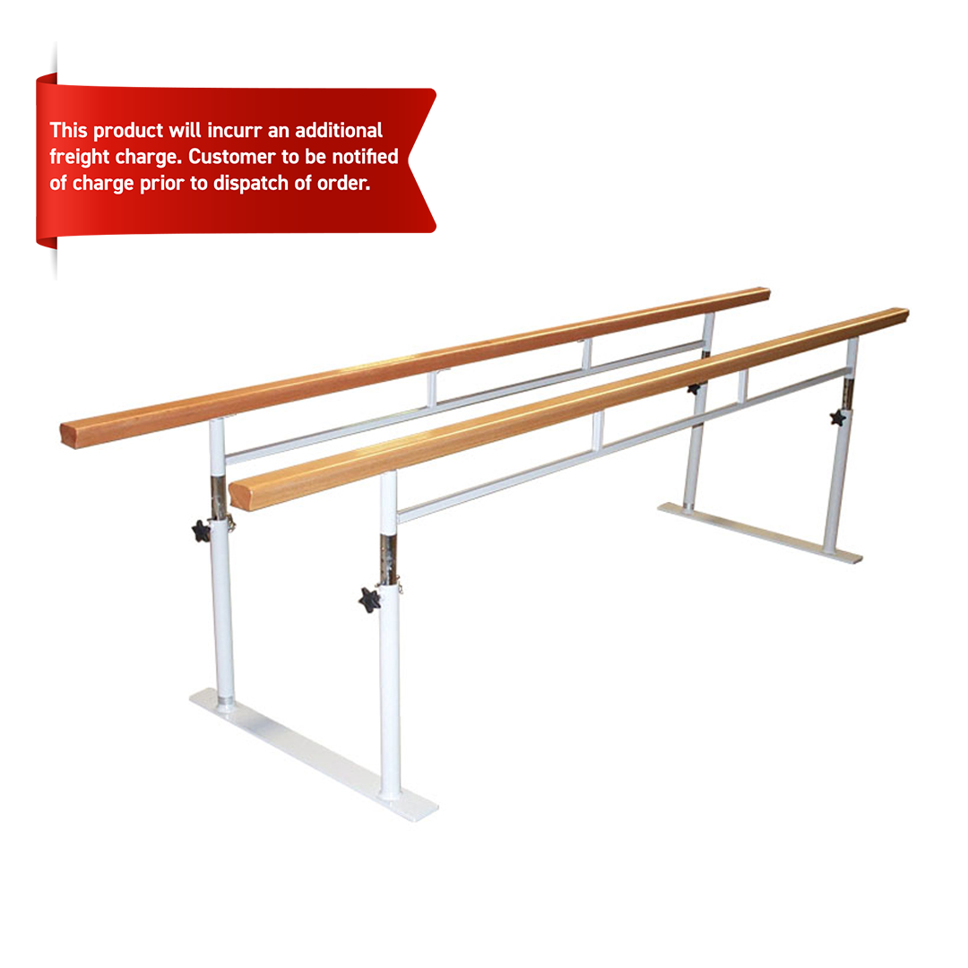 Remedial Parallel Walking Bars — Adjustable, Stable Support