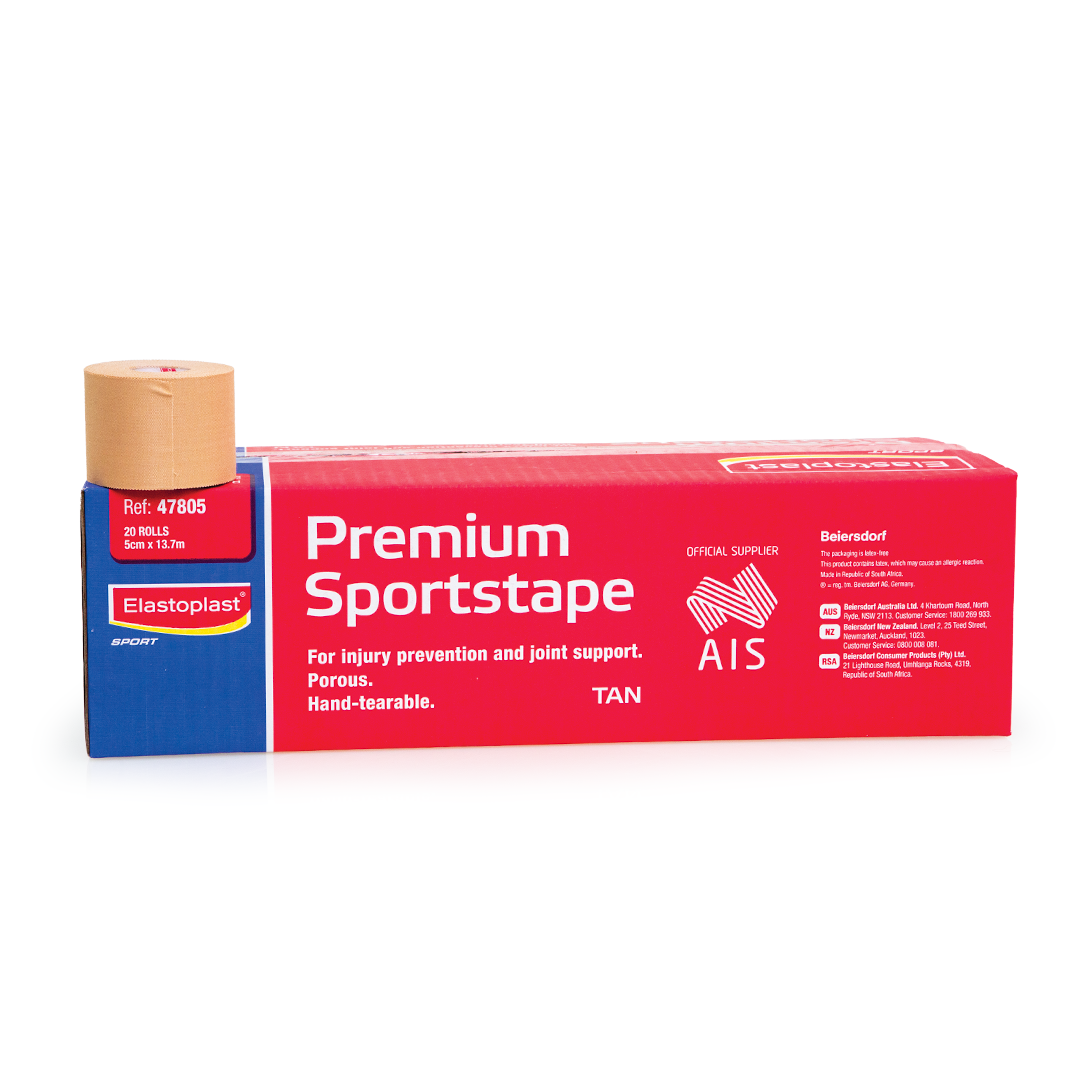 Elastoplast Sport Premium Athletic Tape 13.7m — Tan (Zinc Oxide)