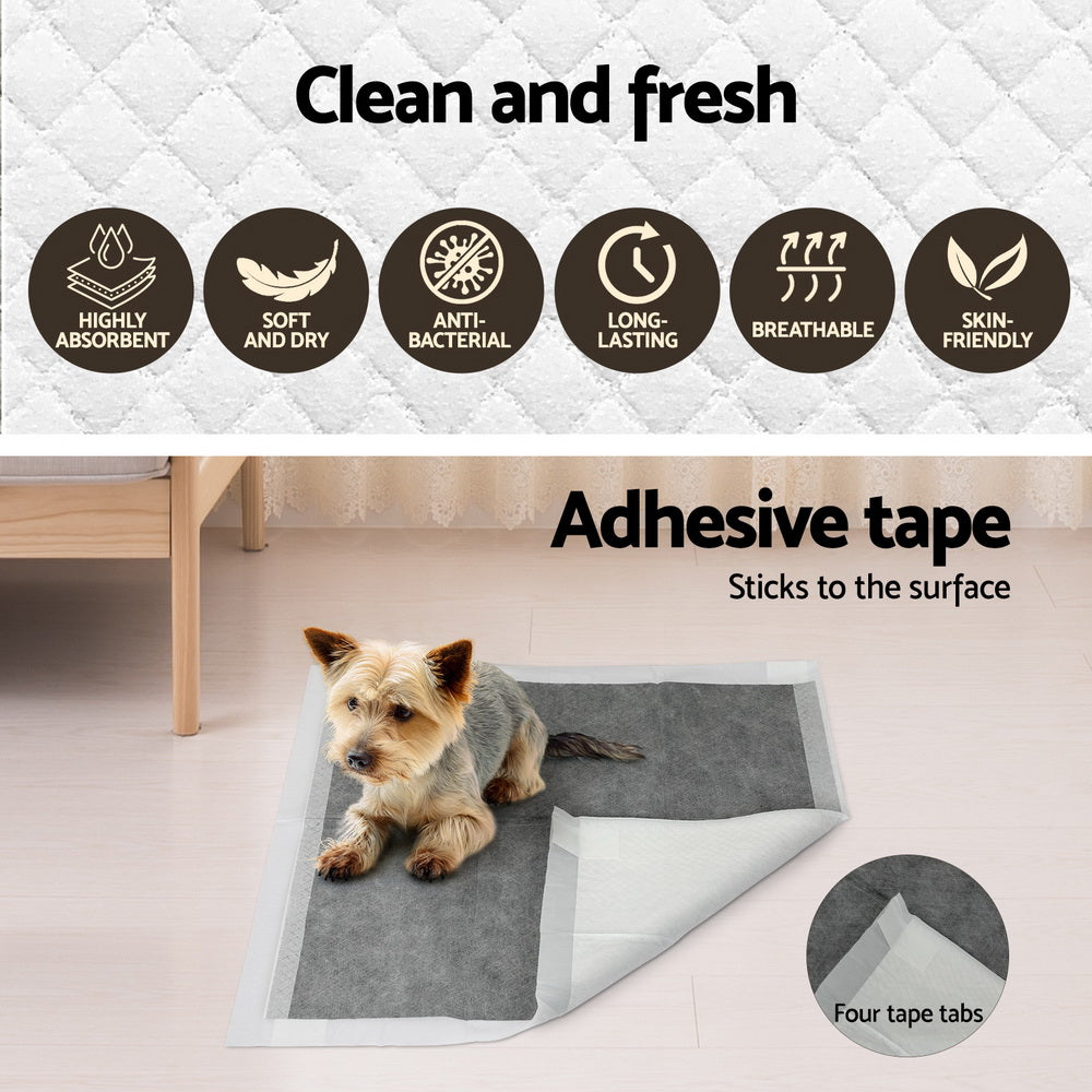 Incontinence Bed Pads (Blueys) Underpads 60x60cm – Super Absorbent Grey – 400 Pack