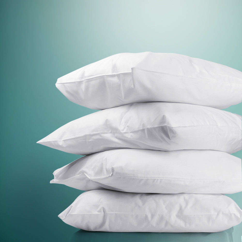 4 Pack Bed Pillow Family Hotel 50X90CM