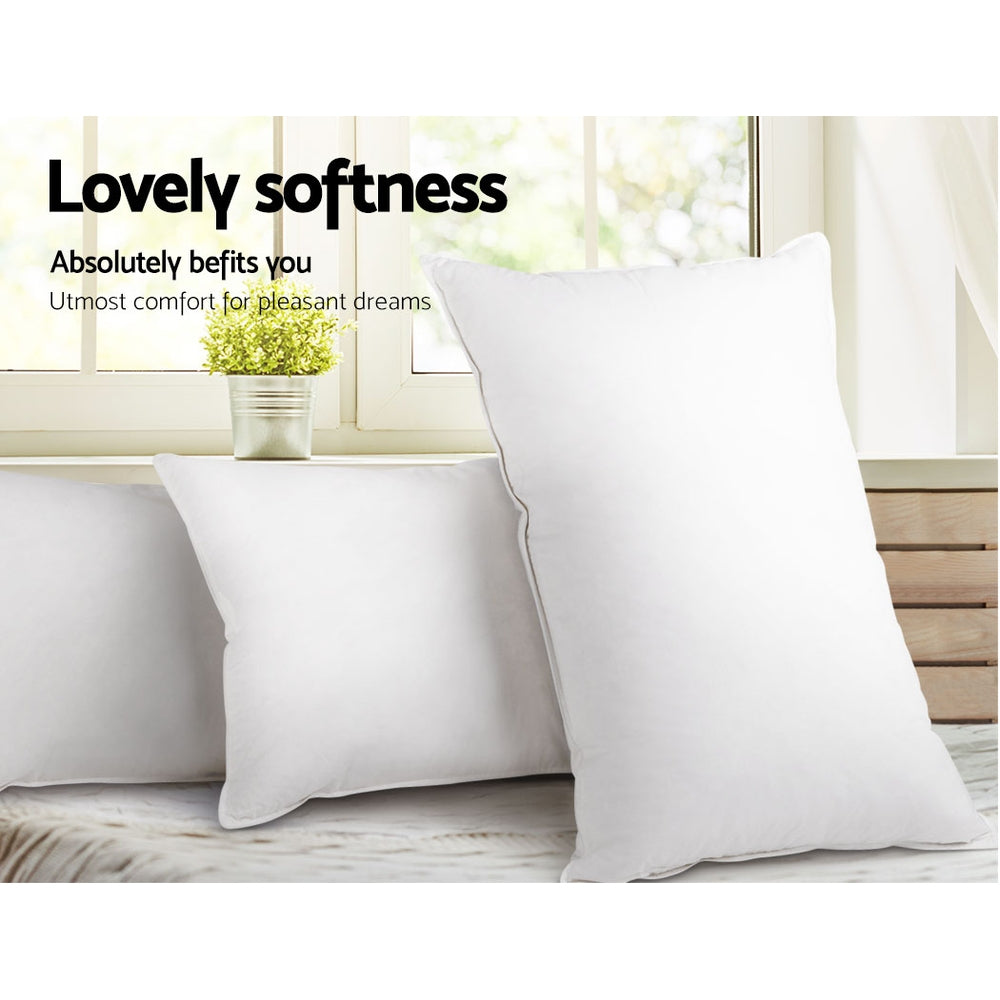 4 Pack Bed Pillow Family Hotel 50X90CM