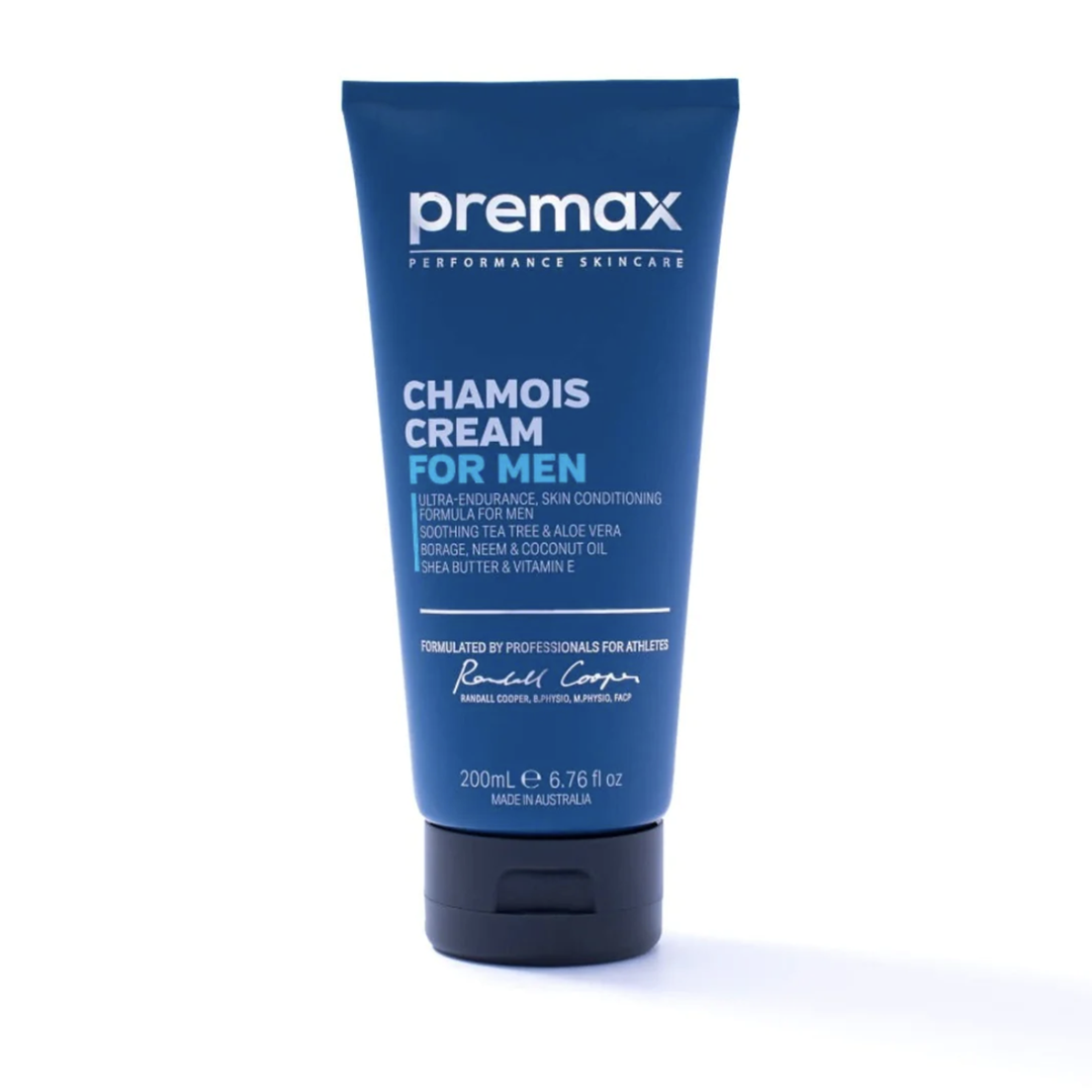 Premax Chamois Cream 200ml - Anti-Chafe Cycling Protection with Natural Ingredients