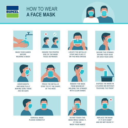 Premier Procedure Mask Ear Loop Level 2 Blue