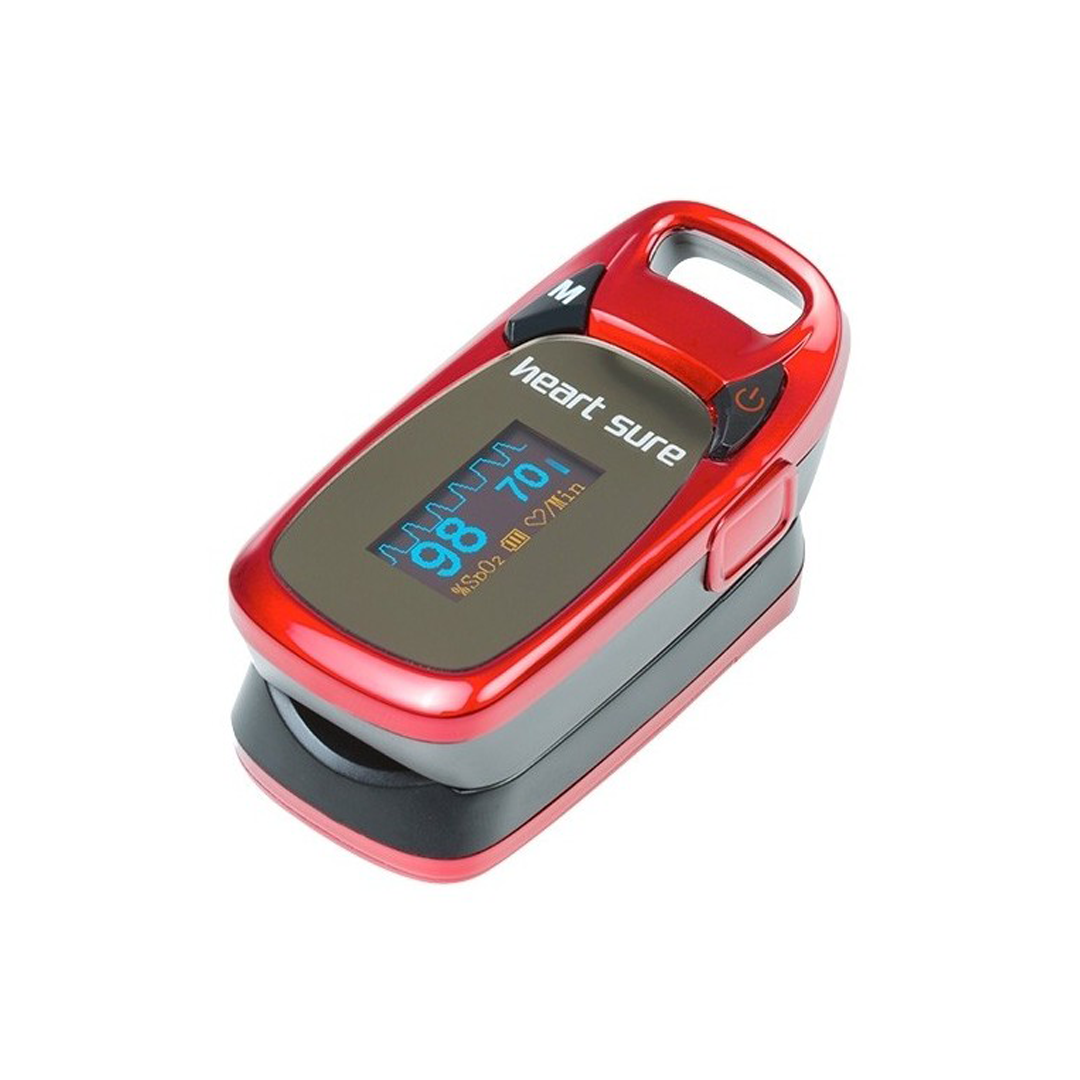 Heart Sure Fingertip Pulse Oximeter — Portable SpO2 & Pulse Monitor