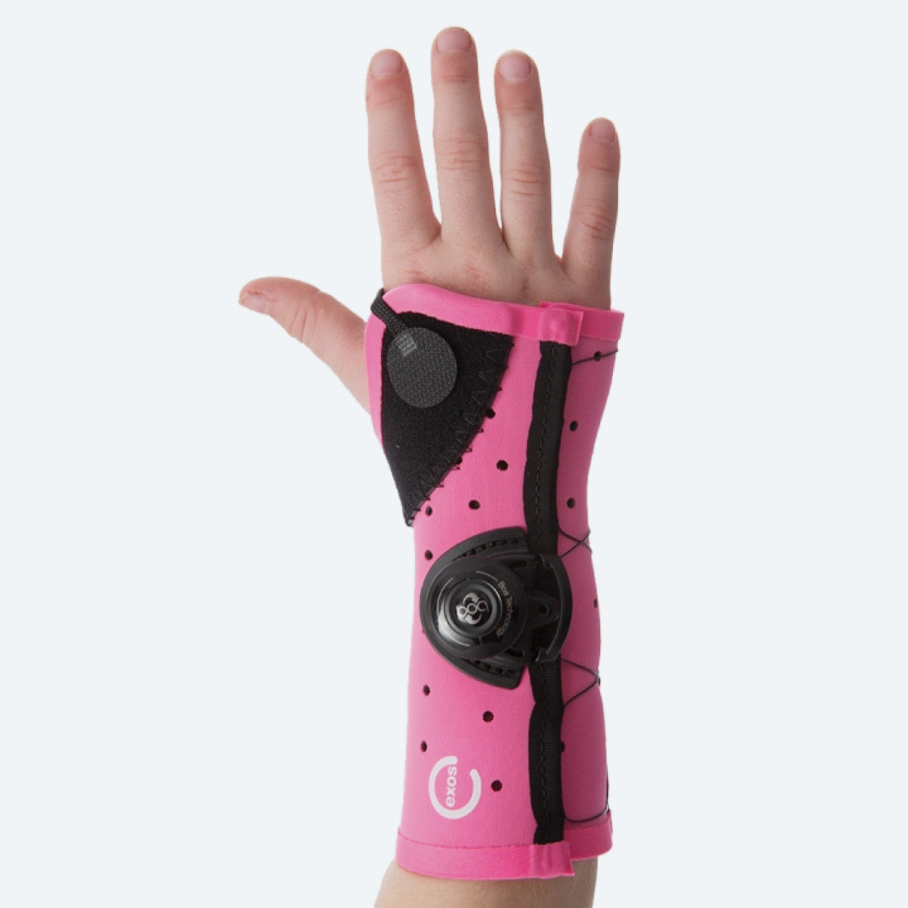 Exos Paediatric Short Arm Fracture Brace XX-Small Left Black