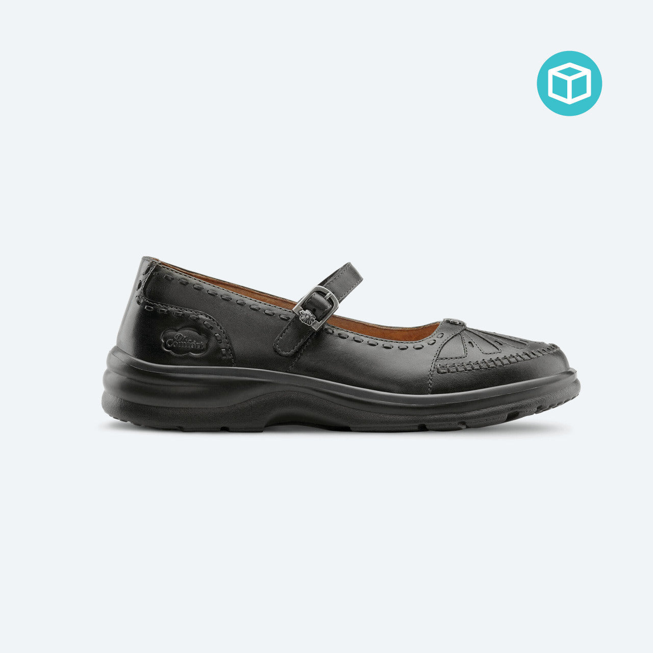 Dr Comfort Paradise Black US 10 Medium Width