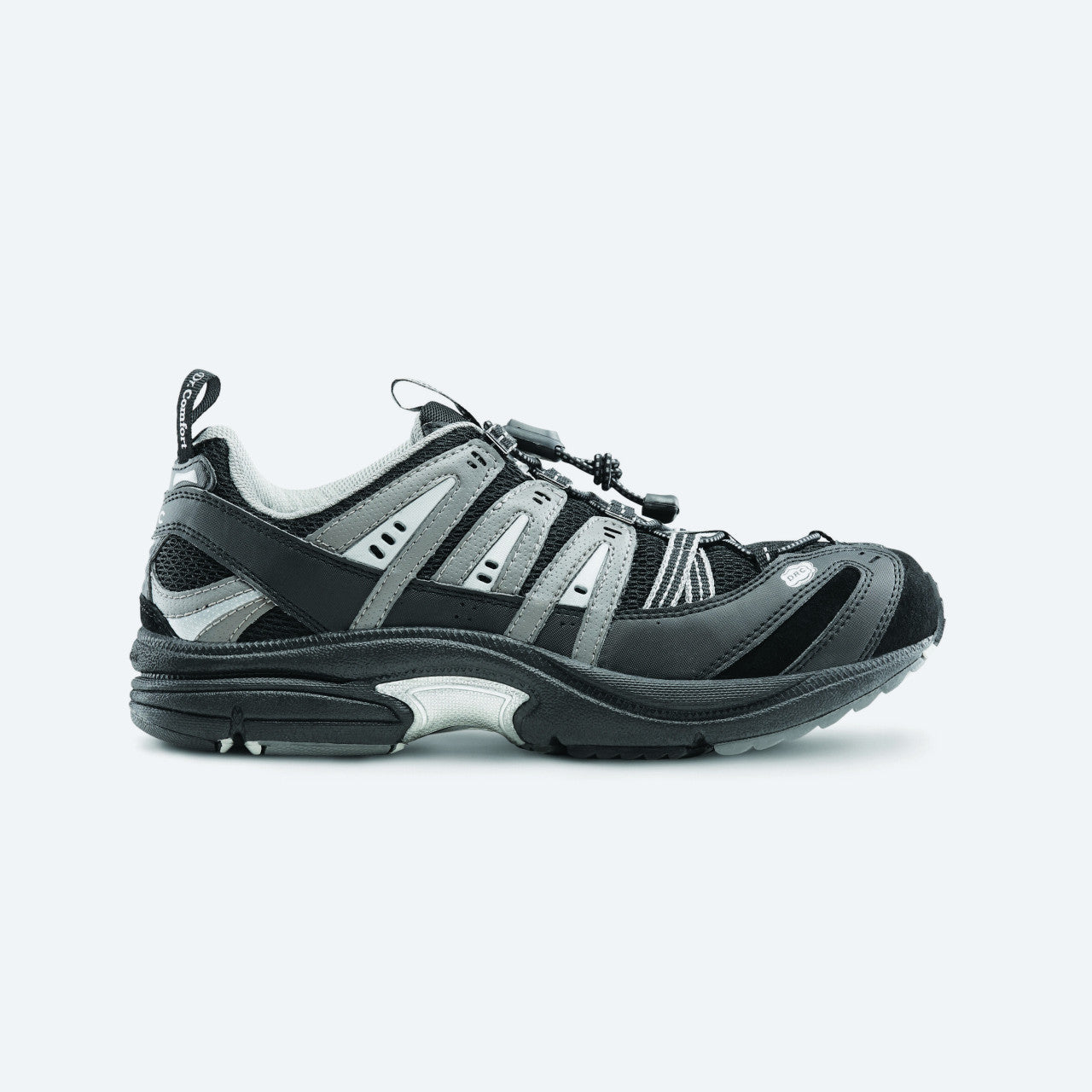 Dr Comfort Performance X Black Grey US 8.5 Wide Width