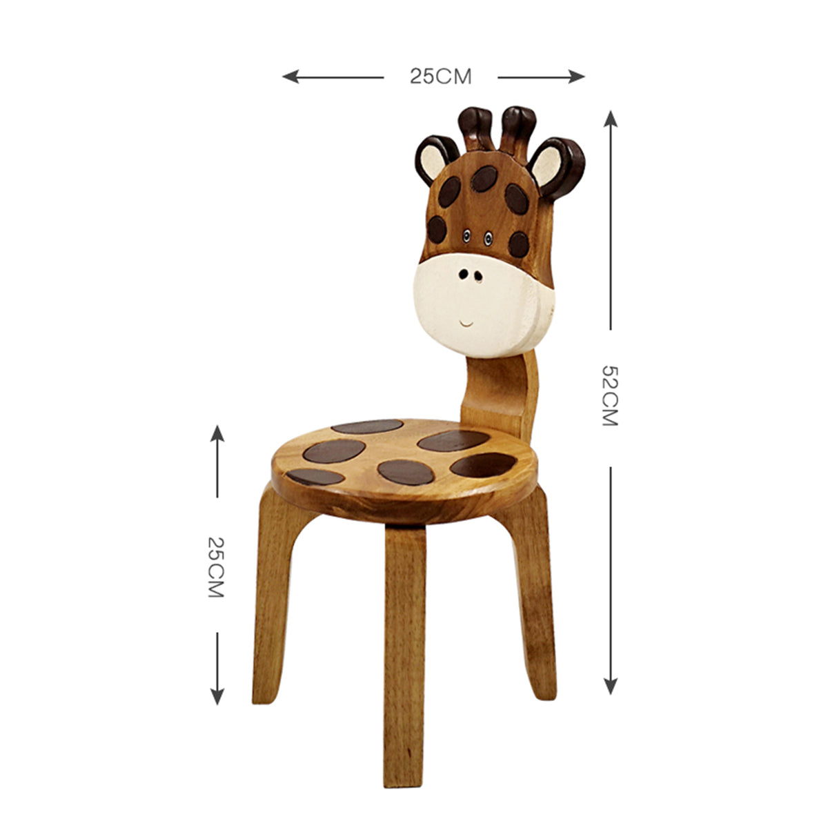 Giraffe Kids Table & Chair Set – Handmade Solid Hardwood