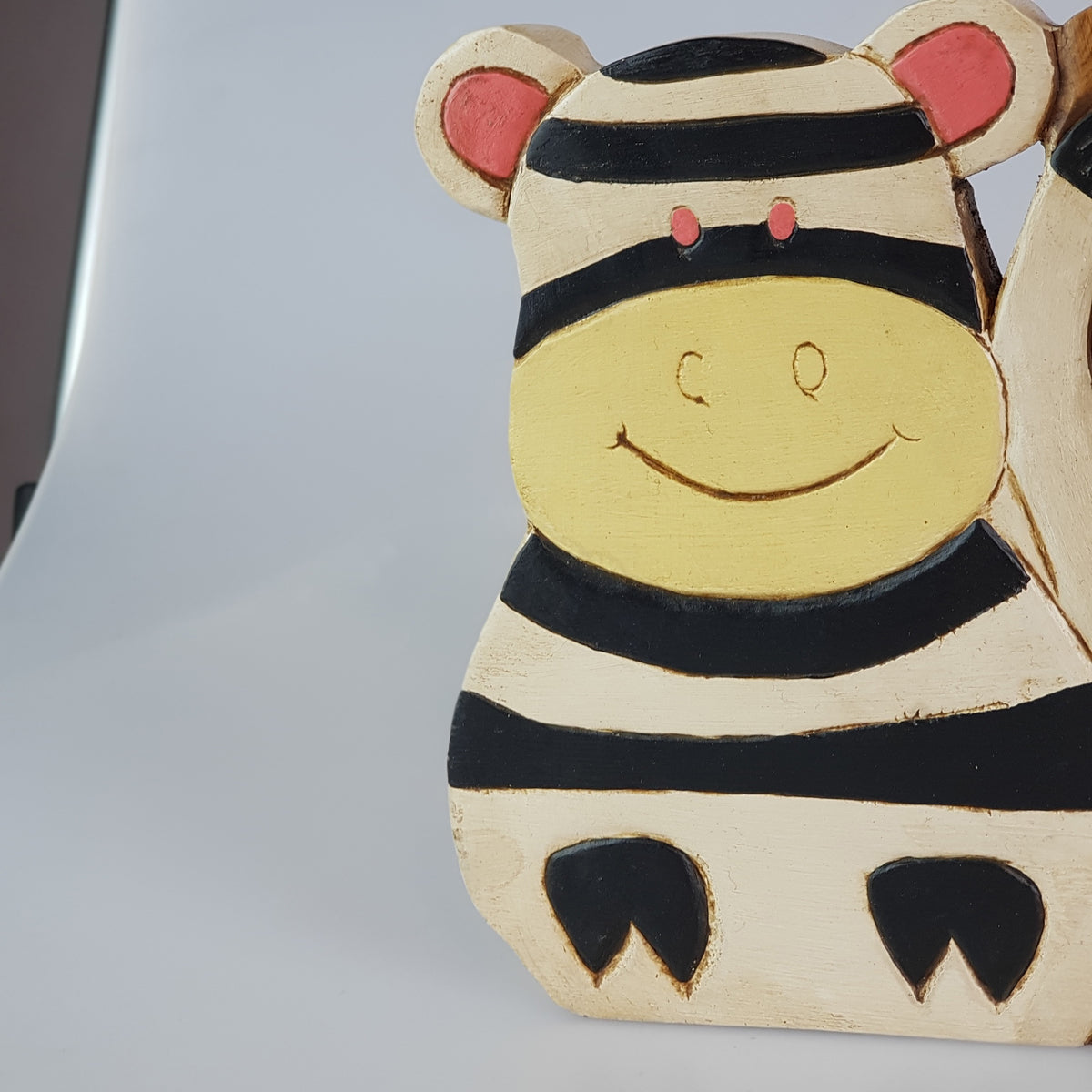 Handmade Wooden Kids Photo Frame – Monkey Pod Wood