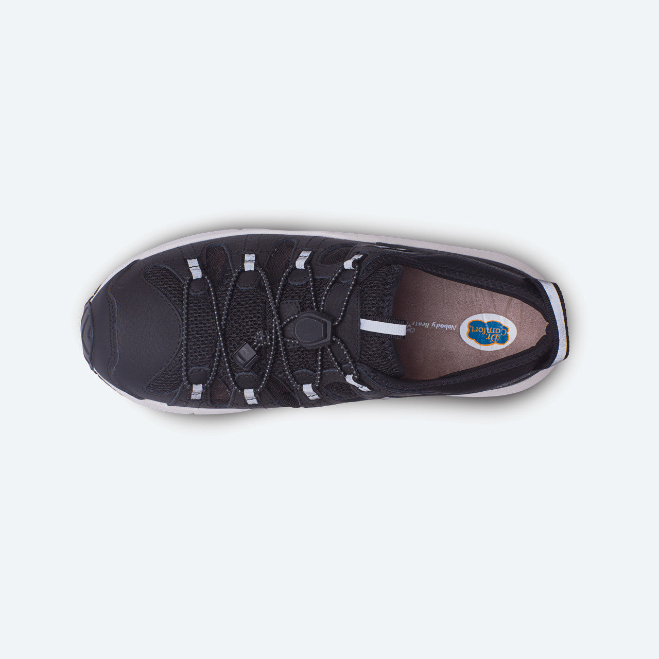 Dr Comfort Polo Black US 6.5 Extra Wide