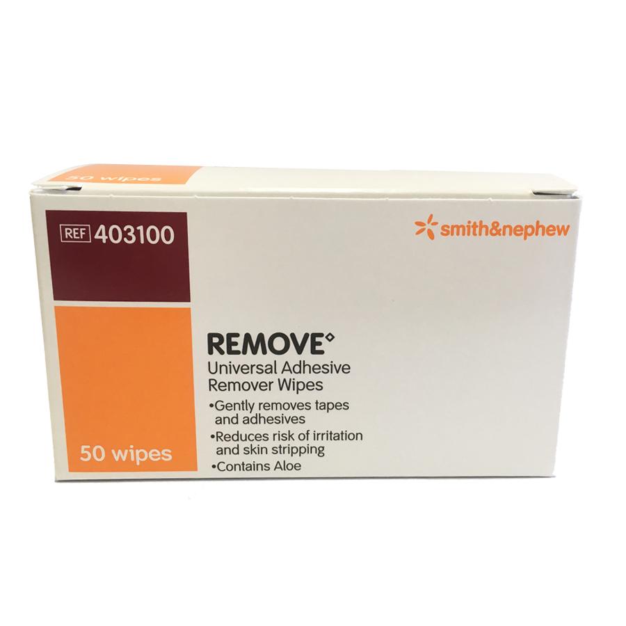 Adhesive remover wipes - gentle, effective removal