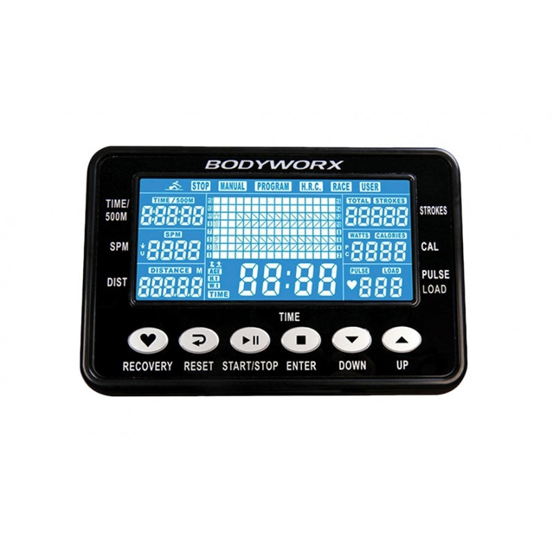 Commercial rower KRX950 with 9-level computer resistance