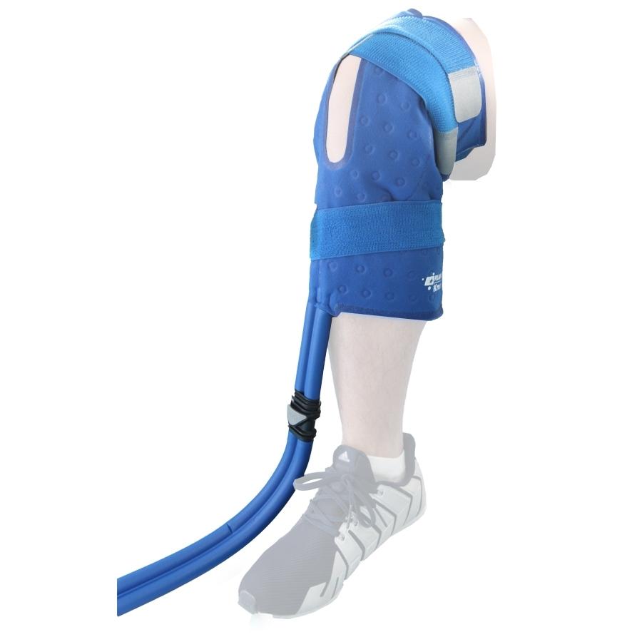 Knee Wrap for Cold Therapy Systems, Reusable Adjustable Fit