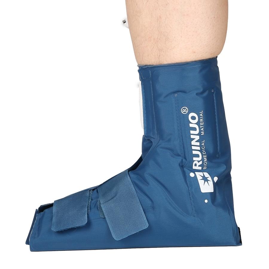Ankle wrap for rehab cold therapy systems
