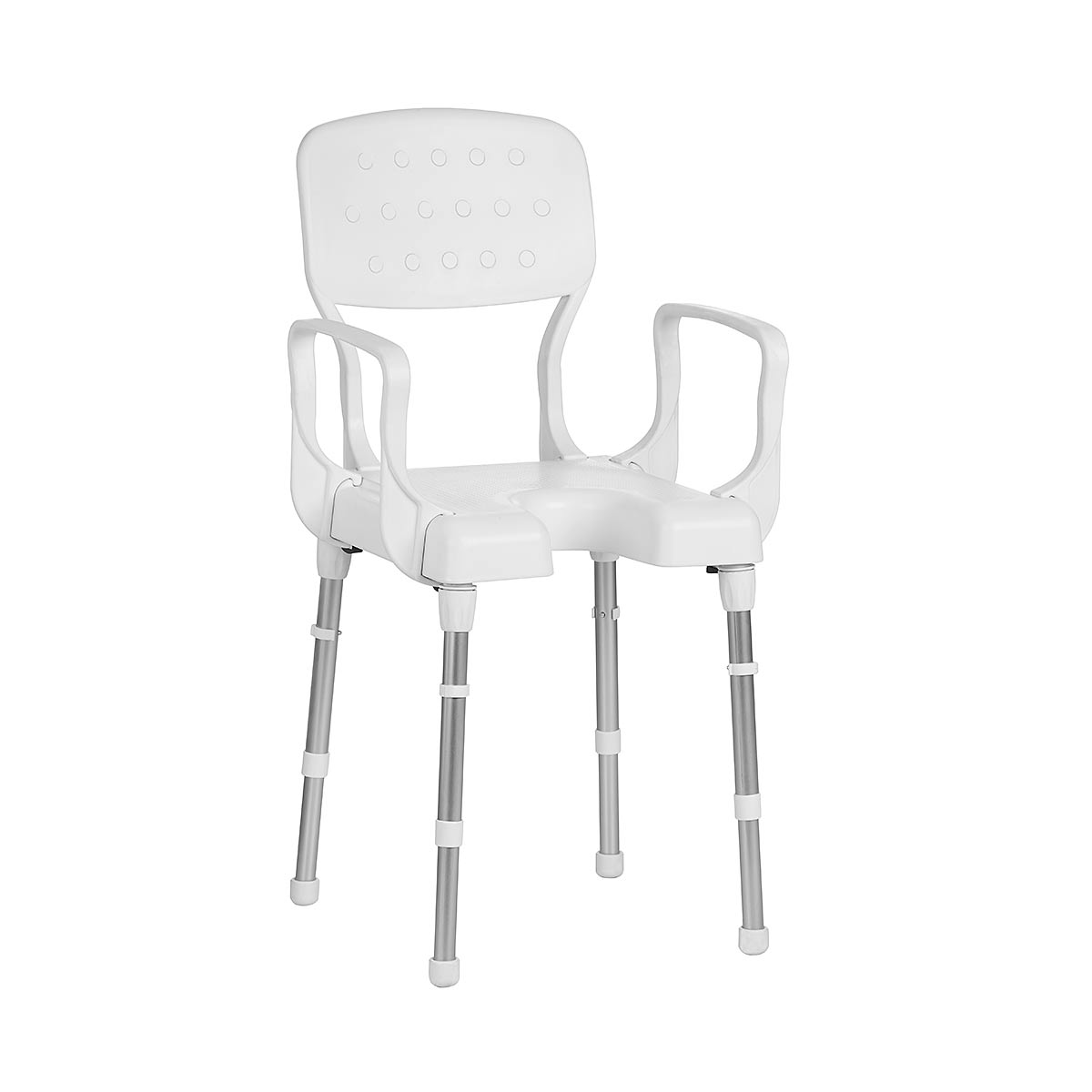 Shower Chair - Non-Slip Adjustable Seat for Elderly & Disabled | 130kg Capacity