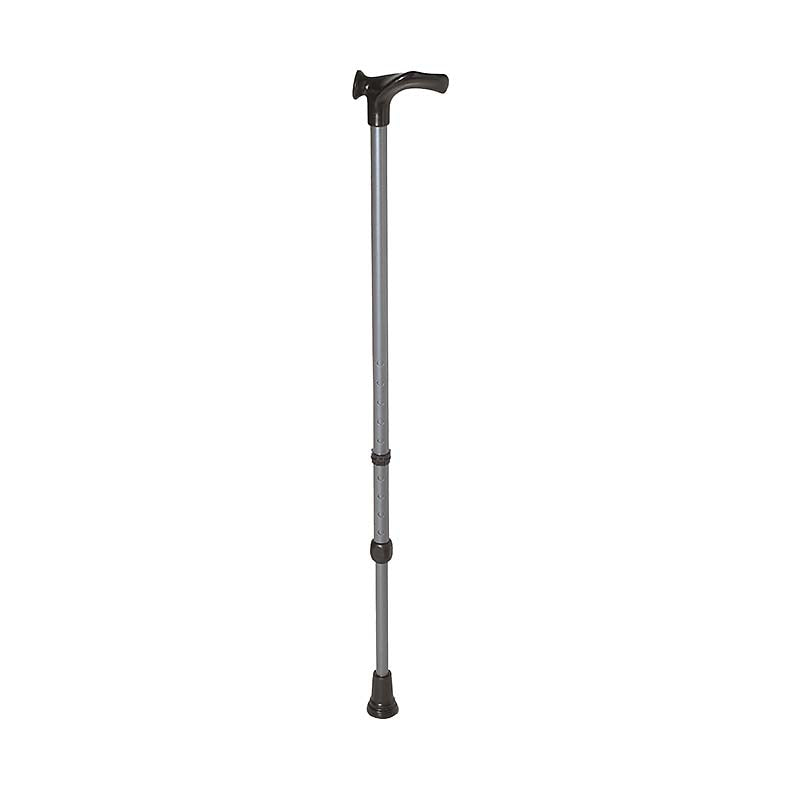 Walking Stick with Ergonomic Anatomic Handle 72-95cm Adjustable, 125kg Capacity