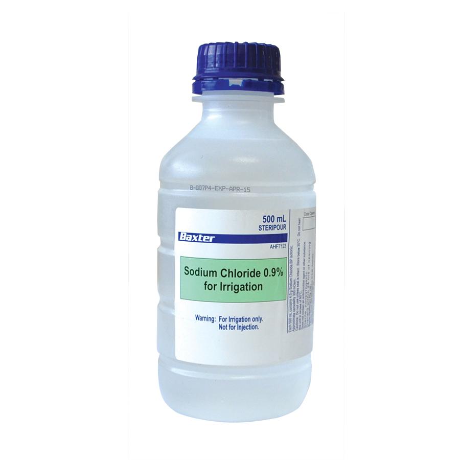 Sodium chloride for injection 9% sterile saline