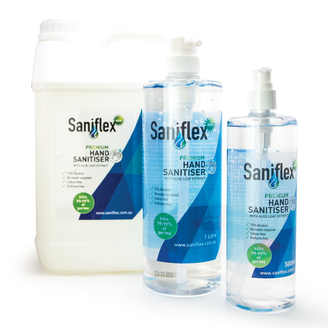 75% Alcohol Hand Sanitiser — Quick-dry, Non-sticky Formula