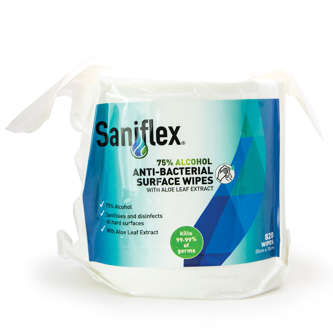 75% alcohol surface wipes — multipurpose cleaning wipes