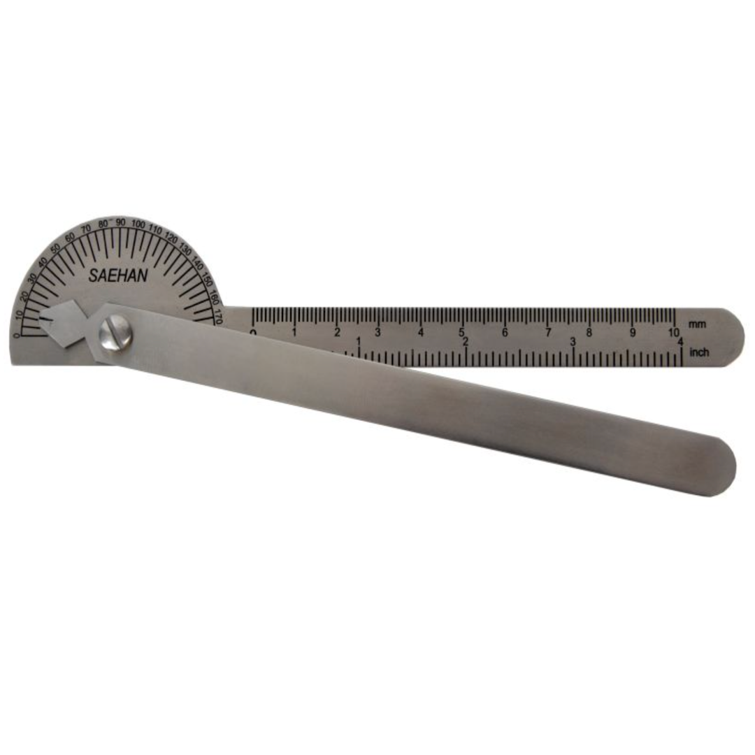Metal Goniometer 17 cm — 180° Precision Range-of-Motion Tool