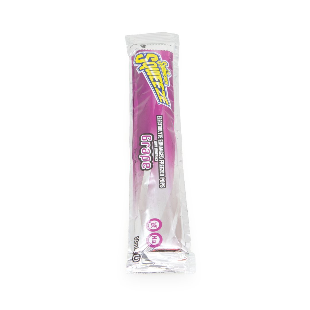 Electrolyte freezer pops — squeeze, freeze and enjoy - Sqwincher