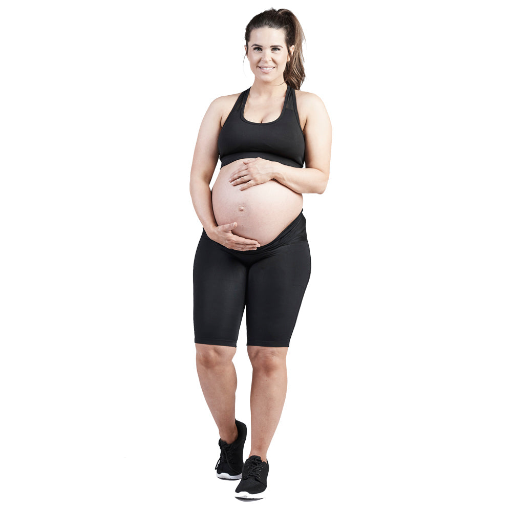Pregnancy shorts for maternity and postpartum comfort