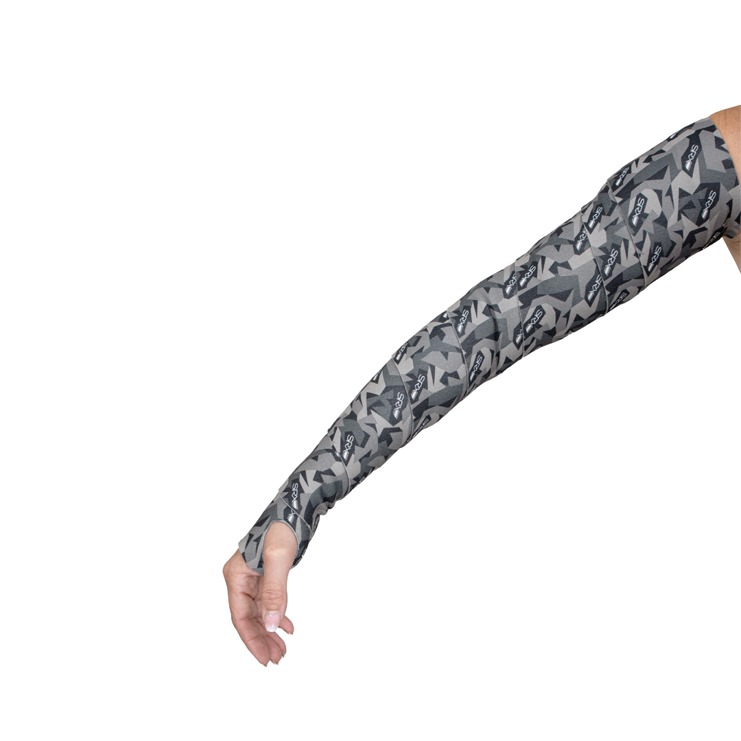 Self-attaching elastic compression strap - low-profile design