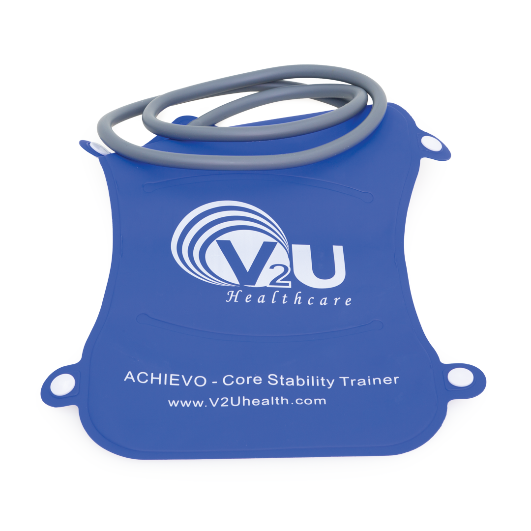 Core stability trainer for core control and exercise feedback