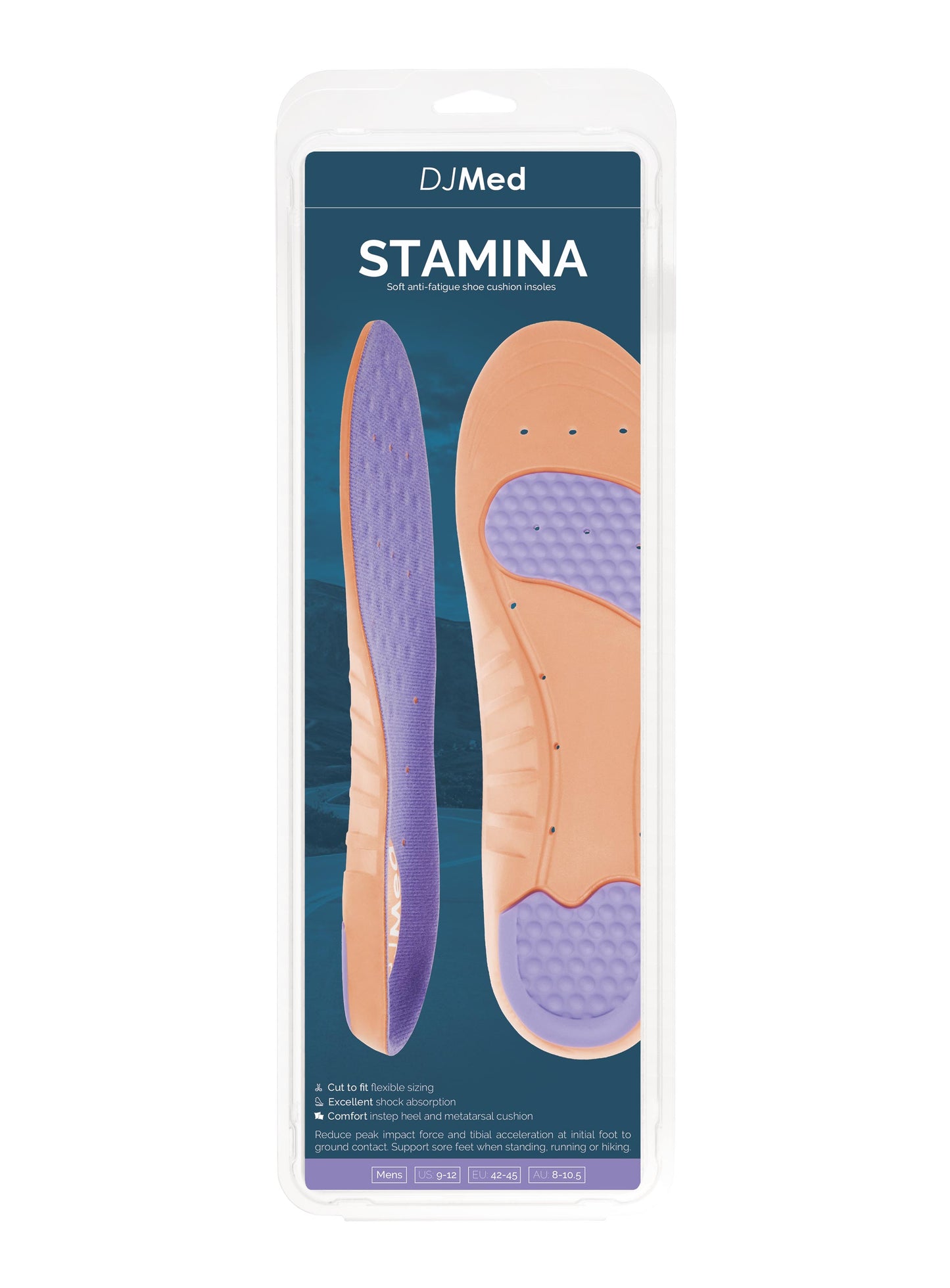 Anti-Fatigue Soft Cushion Insoles for Standing & Walking