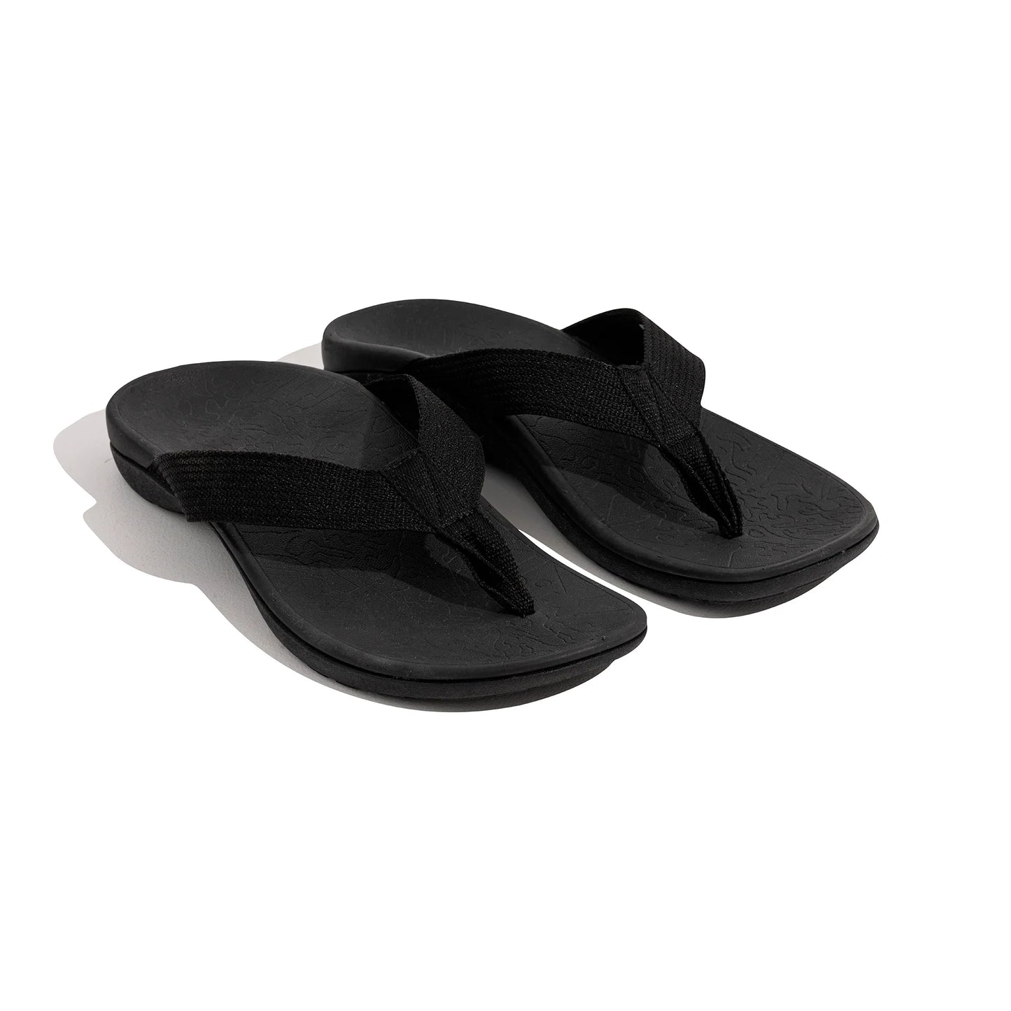 Axign Flip Flops Orthotic Thongs / Slides - Black