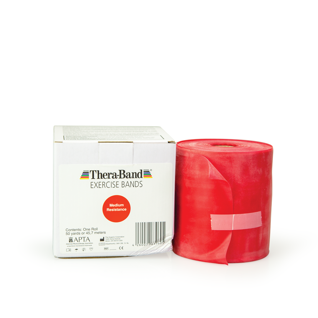 TheraBand Exercise/Resistance Band - 45 Metre Roll – Professional Quality Roll