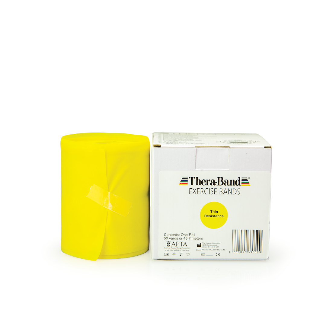 TheraBand Exercise/Resistance Band - 45 Metre Roll – Professional Quality Roll