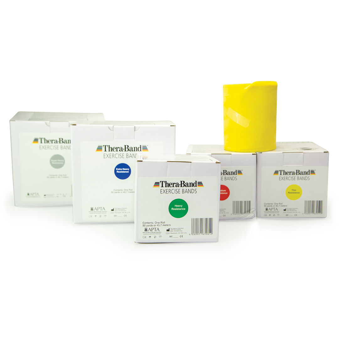TheraBand Exercise/Resistance Band - 45 Metre Roll – Professional Quality Roll