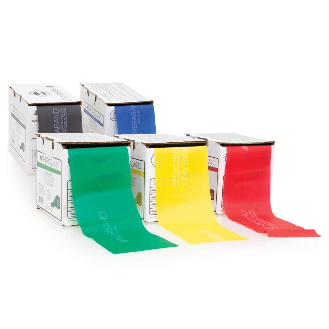 Non-latex resistance band for strength & functional exercise