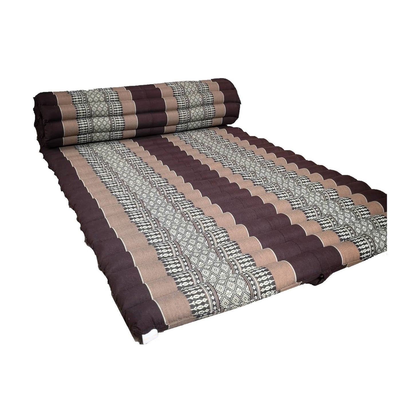 Handmade Thai Kapok Roll Up Mattress – Organic Kapok Sleeping Mat, Yoga Daybed and Floor Futon