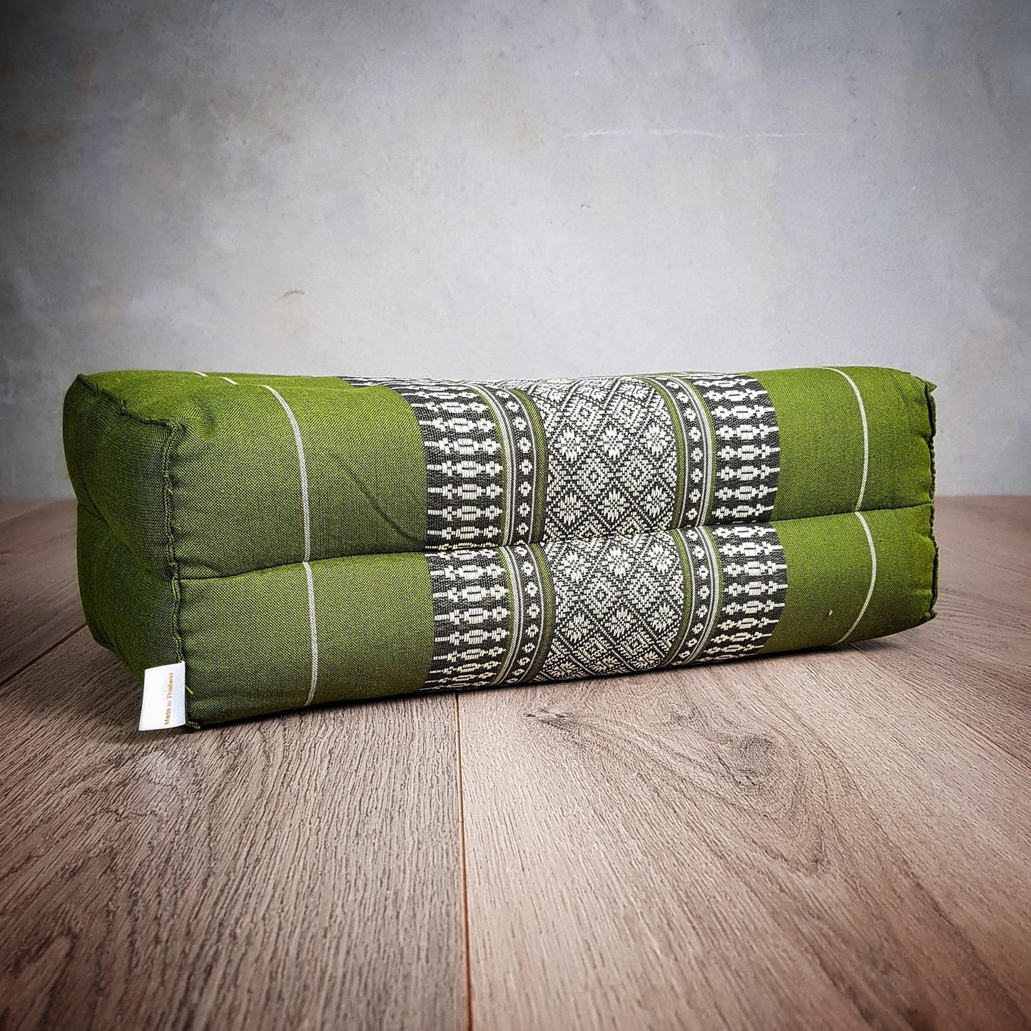 Handmade Yoga Block Meditation Cushion – Organic Kapok Thai Pillow for Yoga and Posture Support