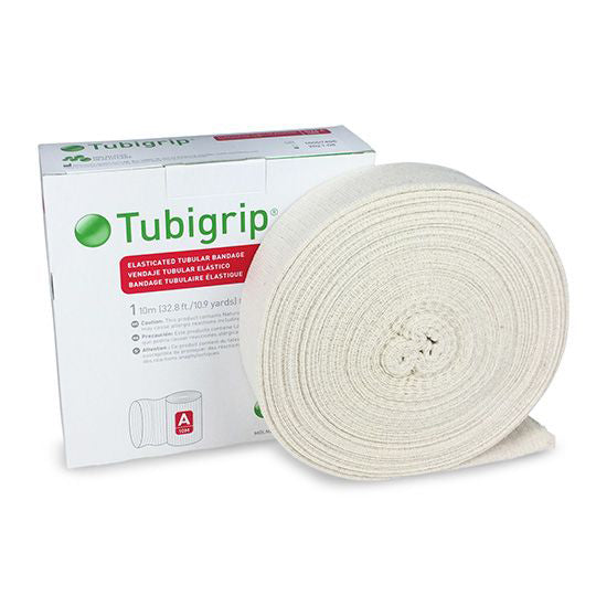Elasticated Tubular Bandage for Limb Support and Compression
