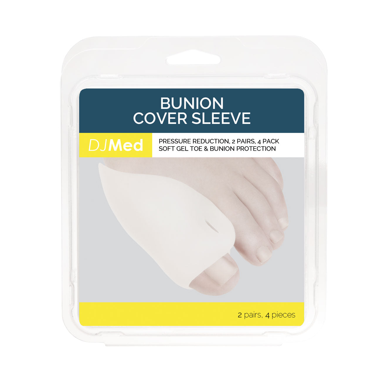 Toe Bunion Pads, Soft Gel Toe Protectors for Footwear Comfort